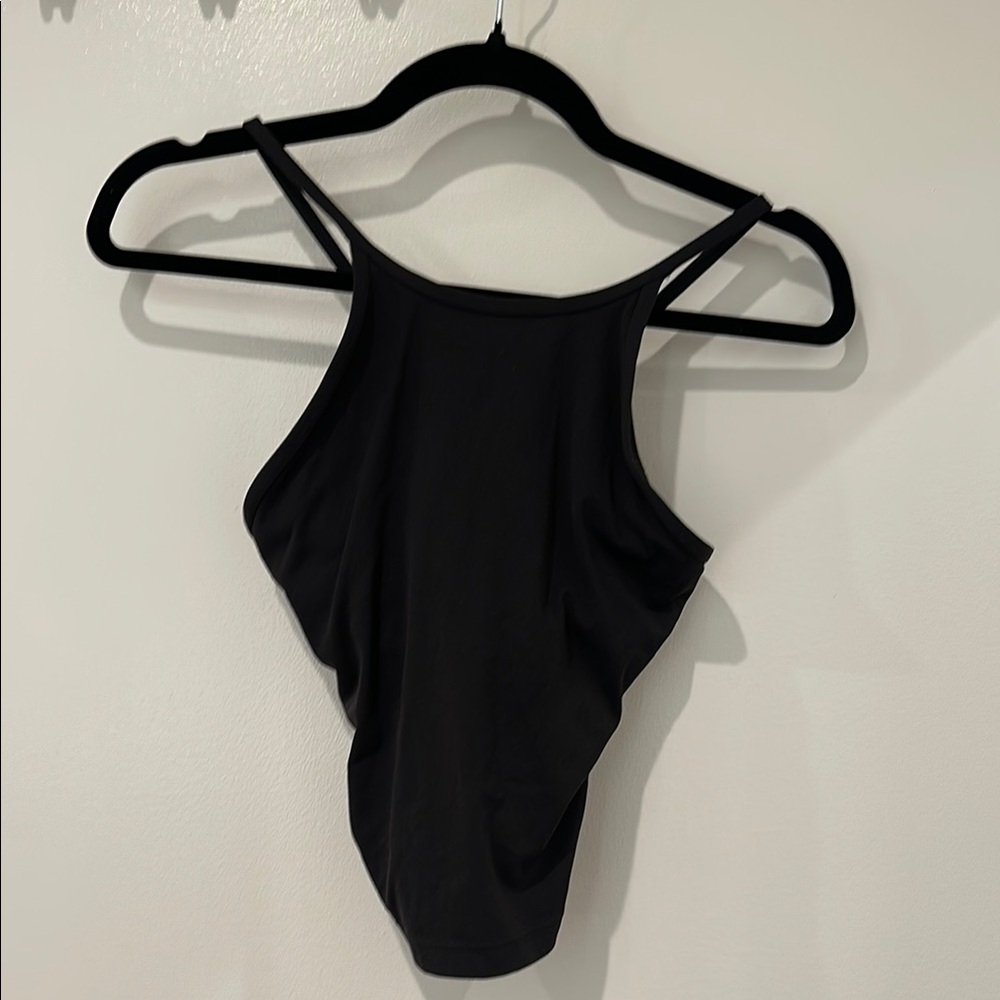 Black Lululemon Waist Length Top